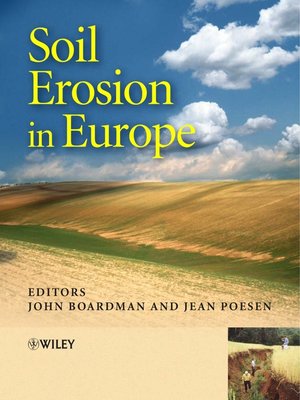 cover image of Soil Erosion in Europe